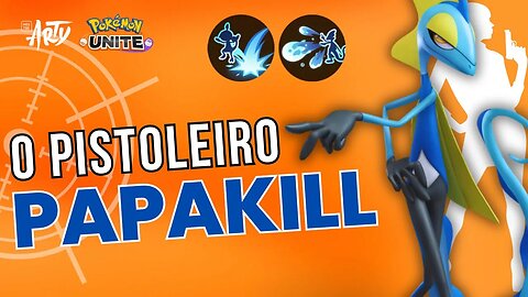 🔫Gameplay de Inteleon com Aquariete + Acrobático! Jogando pela primeira vez | Pokémon Unite