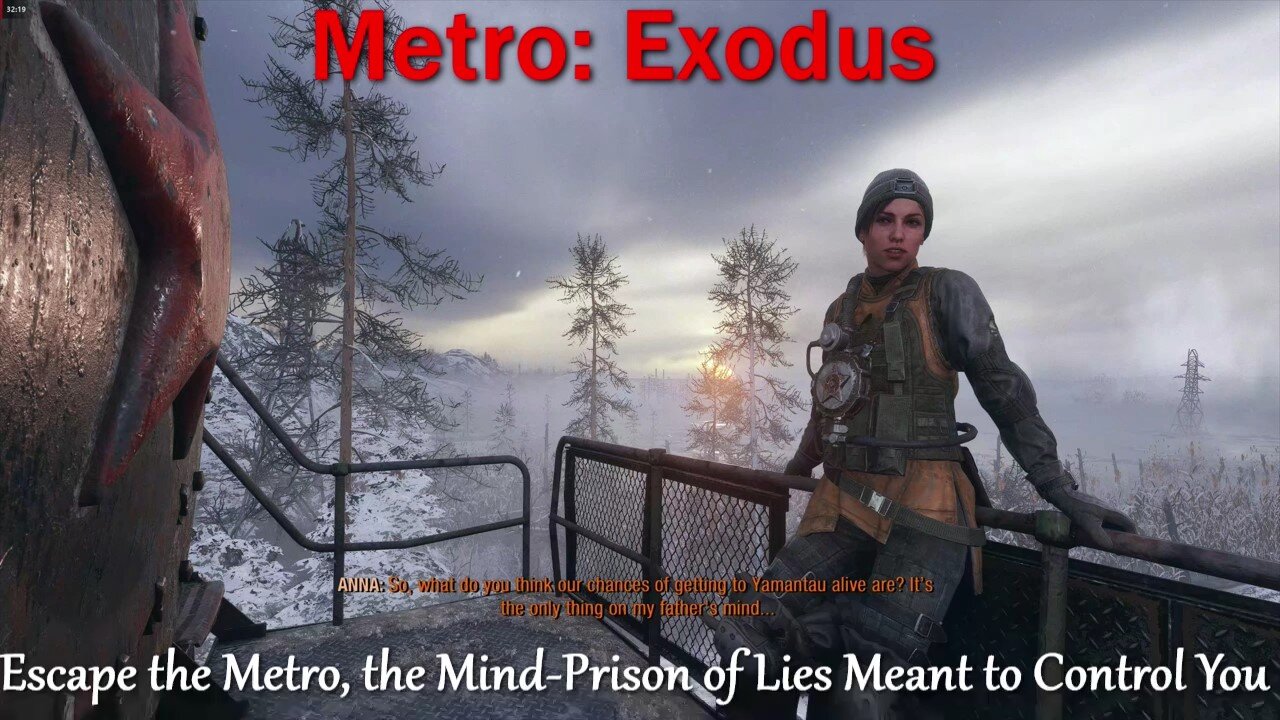 Metro: Exodus- No Commentary- Main Quests- Escape the Metro, the Prison of Lies Meant to Control You