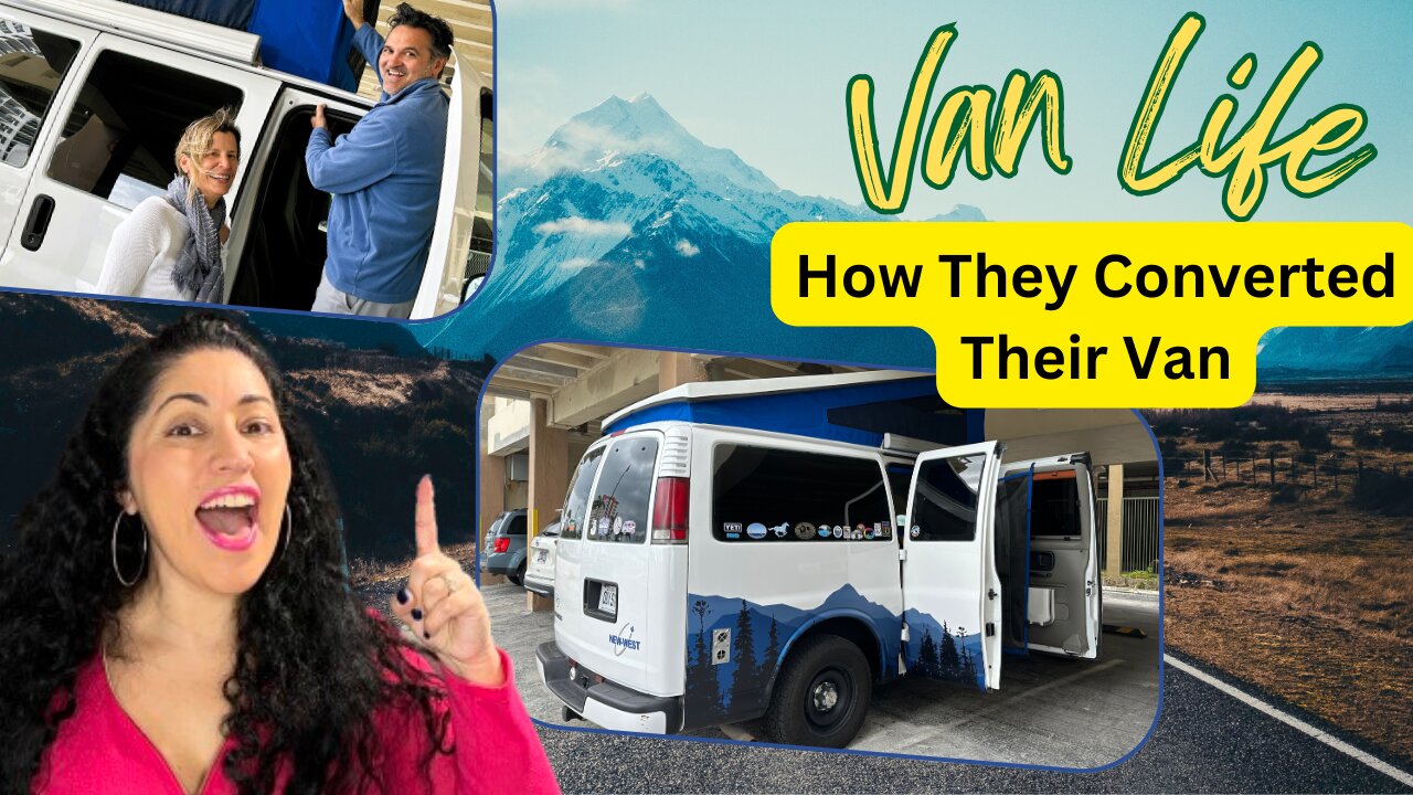 How They Decked Out Their Van! - VAN LIFE - Van Conversion