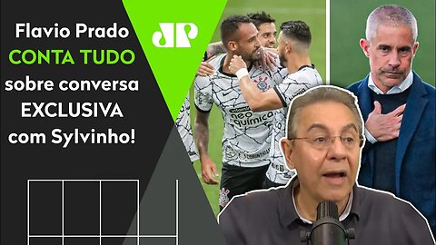 EXCLUSIVO! "Eu CONVERSEI com o Sylvinho, e ele ME DISSE que o Corinthians..." Flavio CONTA TUDO!