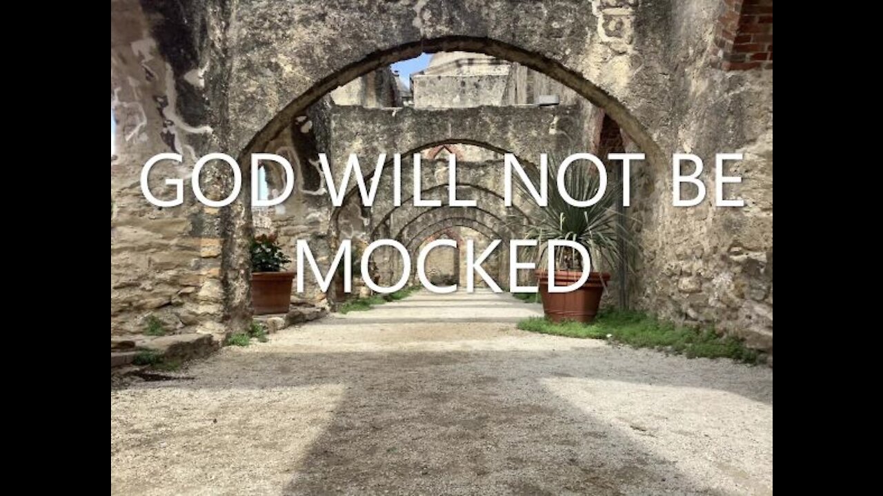 Ezekiel 25 & 26 | GOD WILL NOT BE MOCKED | 09/01/2021