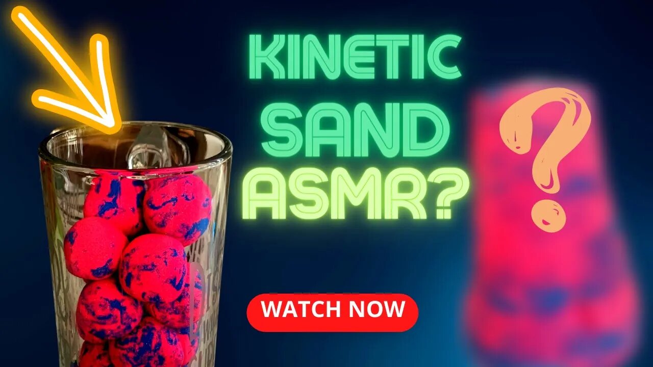 Kinetic Sand bubble gum ball drop so satisfying 😎