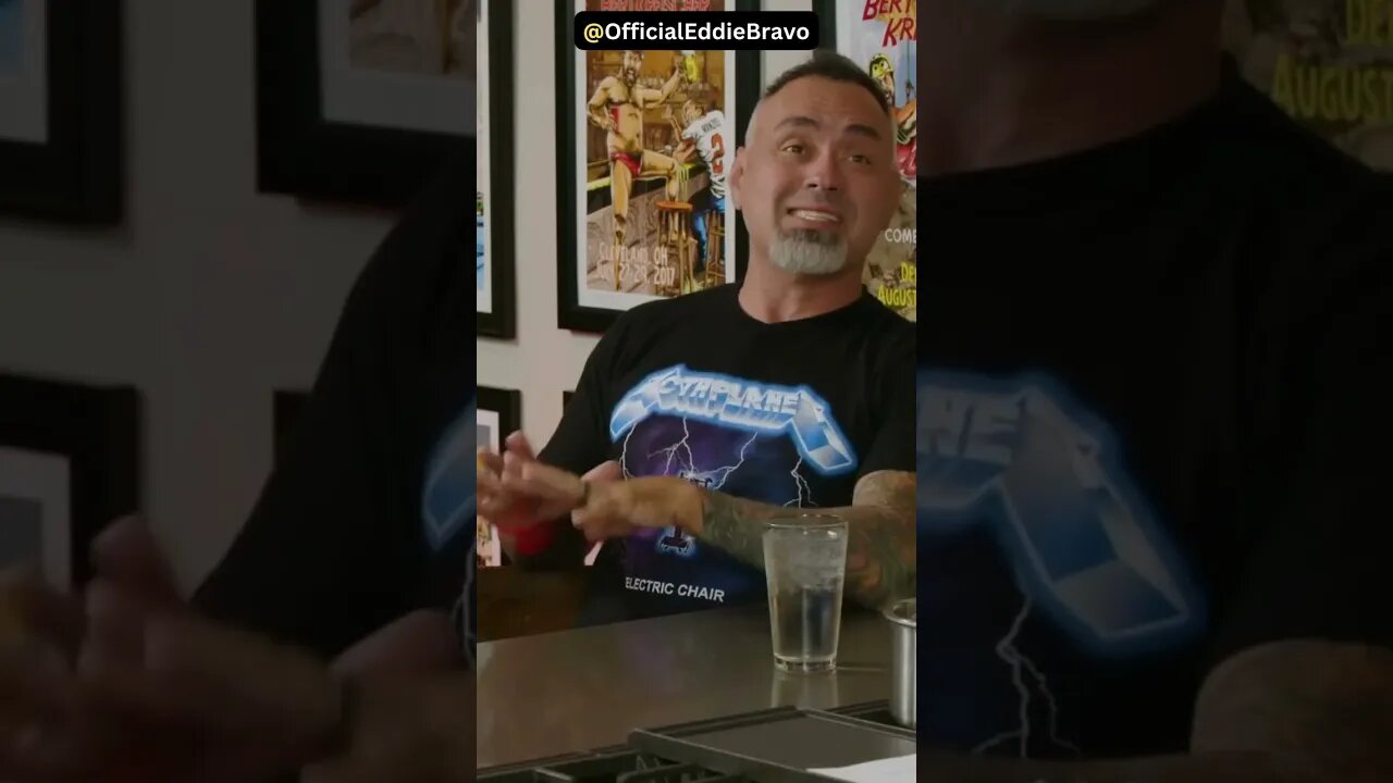 Eddie Bravo has been on JRE how many times?! #shorts