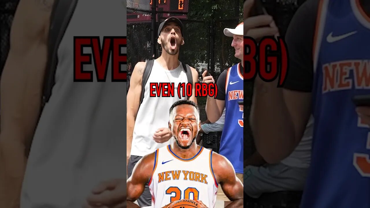 THE EPITOME OF A NEW YORKER IS BACK!! Over Under Knicks Edition!! #shorts #nba #nyc #newyork #knicks