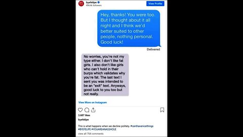 Men shouldn't be offended about being rejected