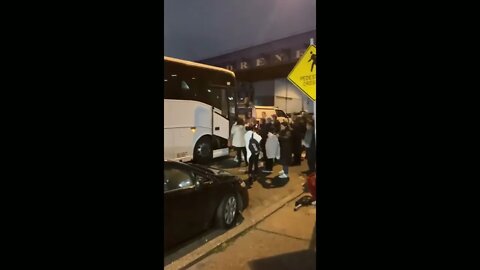 Bus filled with illegals, sent by TX Gov. Abbott, arrives in Phili after declaring border invasion