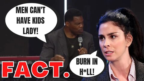 Woke Comedian Sarah Silverman Goes On BERSERK RANT on Herschel Walker!