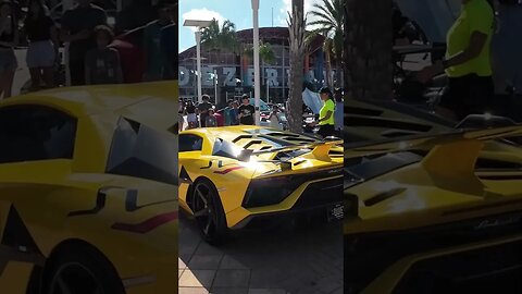 Lamborghini Aventador SVJ vs Karen at a Car Meet! #car #carmeet #lamborghini #svj #karen #florida