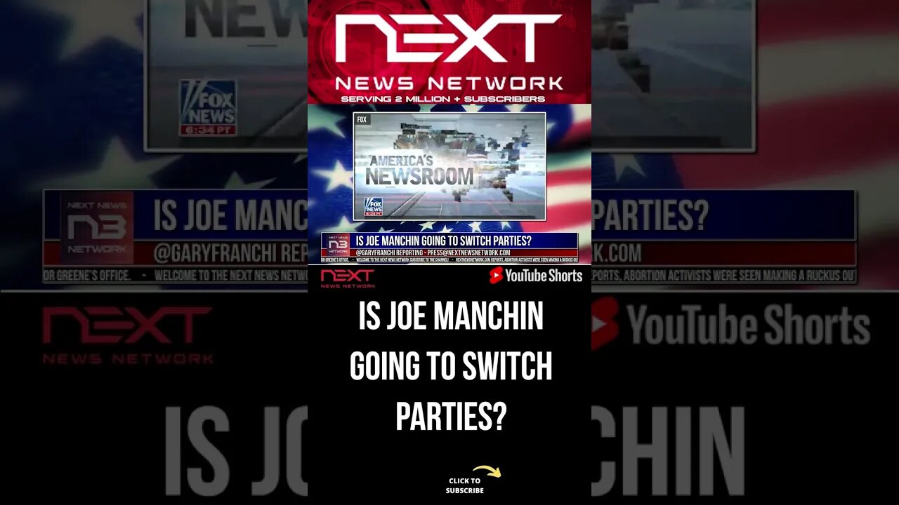 Is Joe Manchin Going to Switch Parties? #shorts