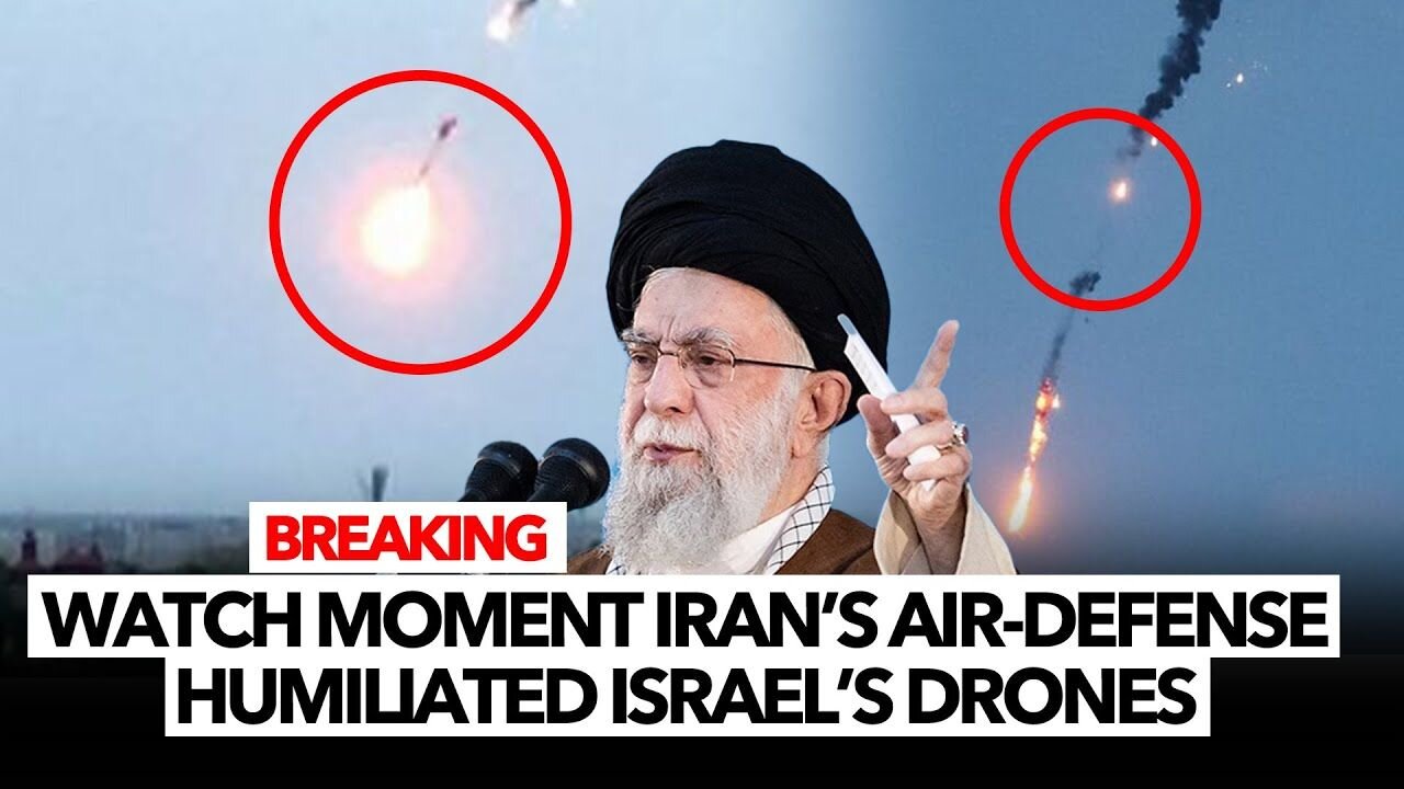 Iran Thwarts Israel's Attack On Military Base; Air Defense Defeats Drones!