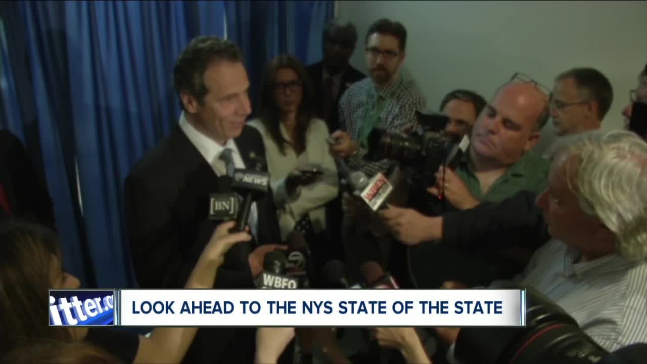 NY State of the State on Wednesday