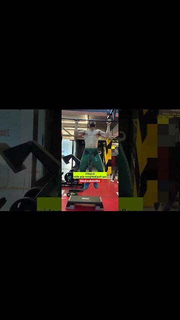 40KG Weighted PulUps #shorts #youtubeshorts #shortsvideo #trendingshorts #shortsfeed #viralshorts