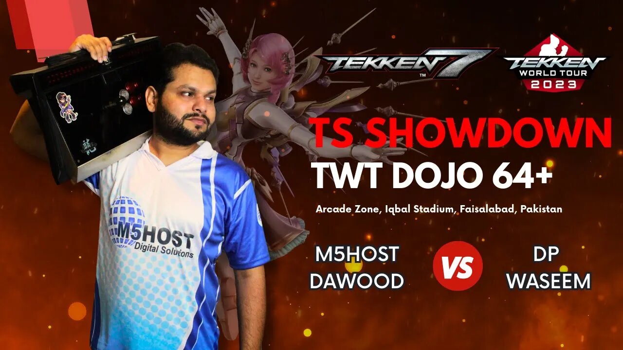 Tekken 7 TS SHOWDOWN Pools | M5Host Dawood Sikandar (Alisa) vs DP Waseem (Julia)