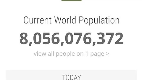 WORLD POPULATION 2023 8.1 BILLION @creatorinsider DONT HARD FOR BECOME YOUTUBER