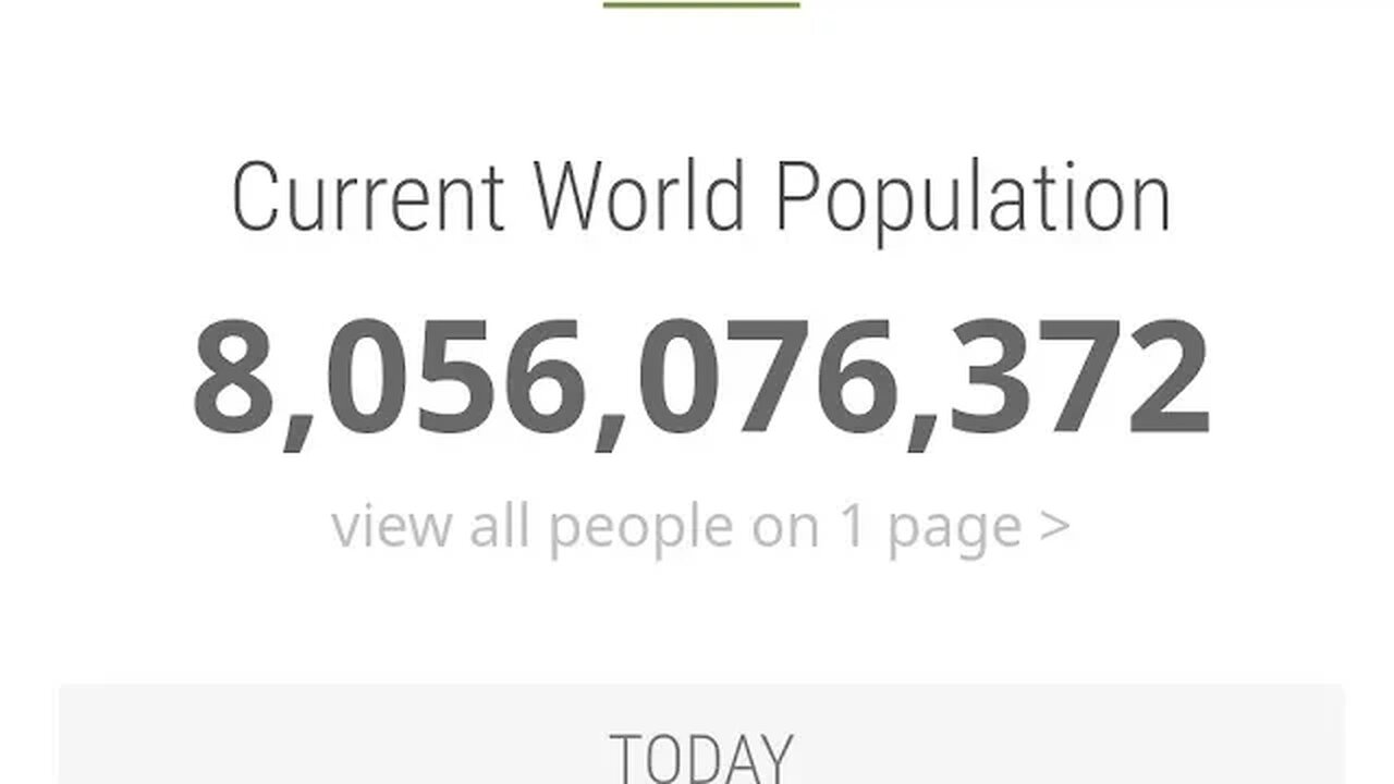 WORLD POPULATION 2023 8.1 BILLION @creatorinsider DONT HARD FOR BECOME YOUTUBER