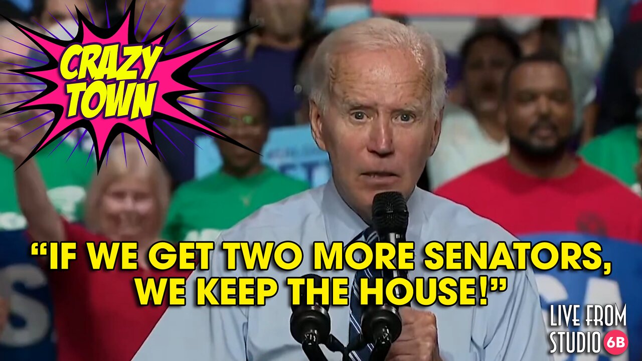 Biden's New Stump Speech Is Pure CRAZY Town!