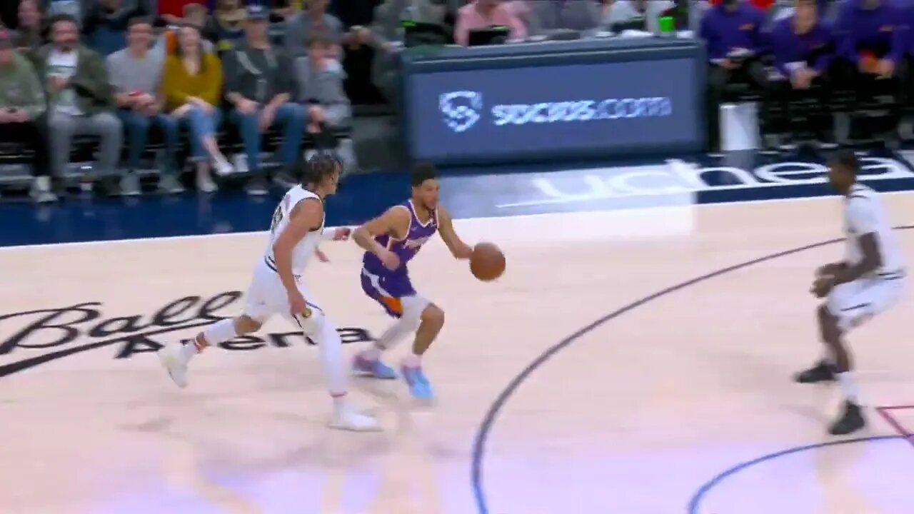 Devin Booker STOLE THREE TIMES From Jokic&Fights Rebound With Green ! 🤓