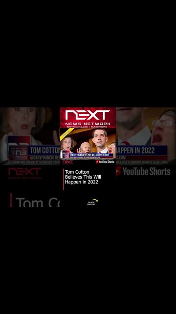 Tom Cotton Believes This Will Happen in 2022 #shorts