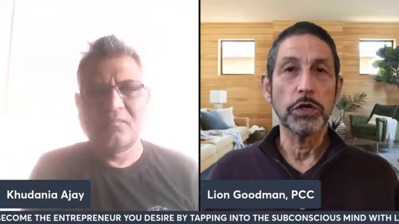 Tap your subconscious mind for Entrepreneur Success | Lion Goodman | Podcast