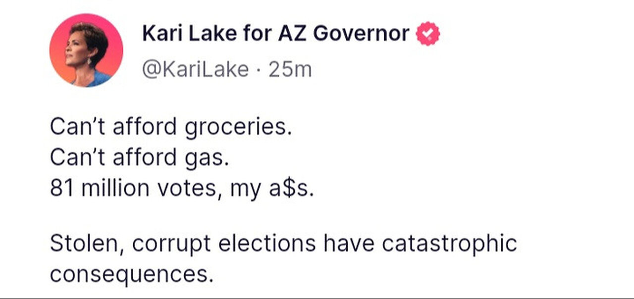 Here's Why Kari Lake Secretly Recorded AZ GOP Chair...and Decided to Release it This Week 1-25-24 Me