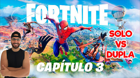 FORTNITE | Como GANHAR a Partida em DUPLA quando você está SOLO