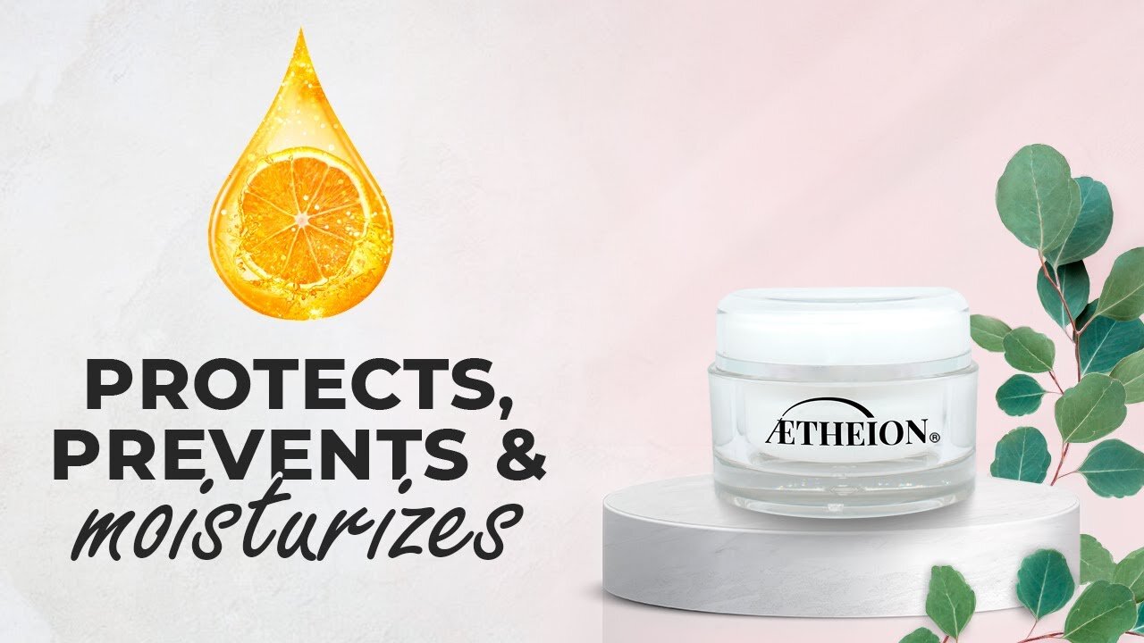 Powerful Anti Aging Day Cream of Hyaluronic Acid and Vitamin E and more reduces oxidative| AETHEION