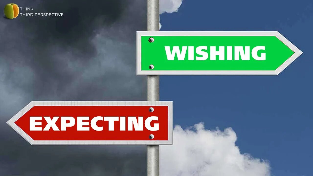 Why we should learn to wish and not expect?