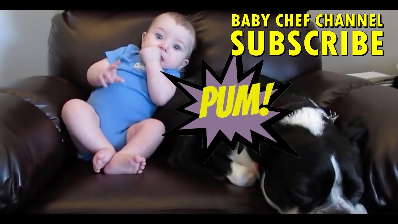 Baby Laughing with Sounds of Farts - BABY CHEF CHANNEL