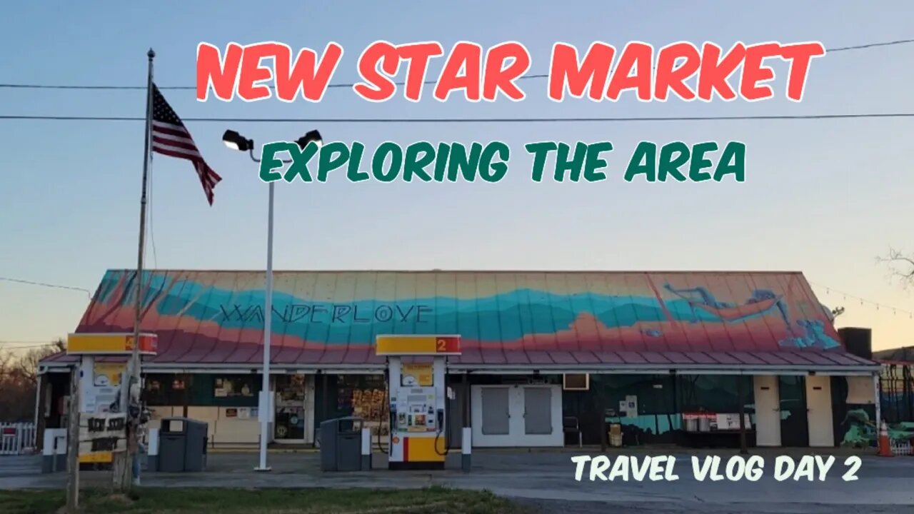 Travel Vlog 12 Across America / Day 2 Greg Shows Us The Area