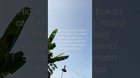 Kesempurnaan hanya milik-Nya