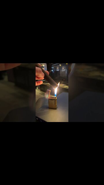 Tabletop Lighter? #cigars #shorts #fireplace