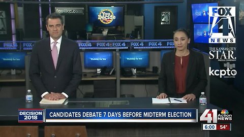 Yoder, Davids debate ahead of midterms