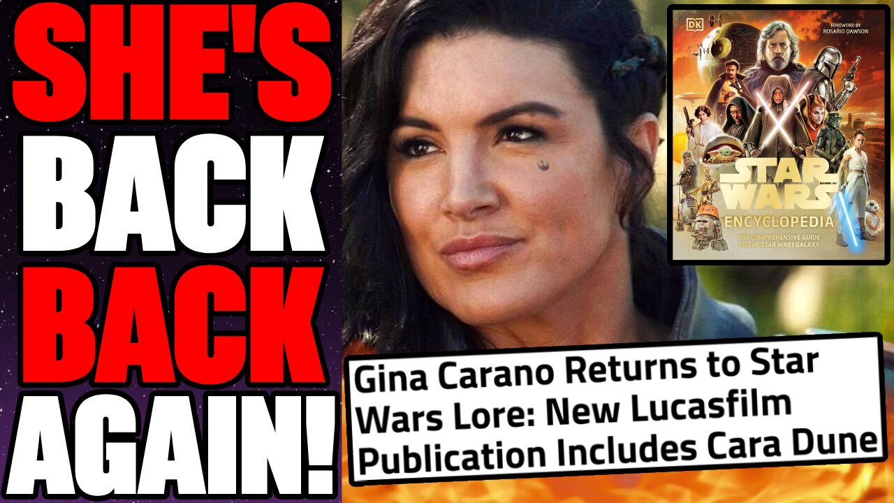 Gina Carano's Cara Dune RETURNS In New Disney Star Wars Encyclopedia! | NO Acolyte Characters!