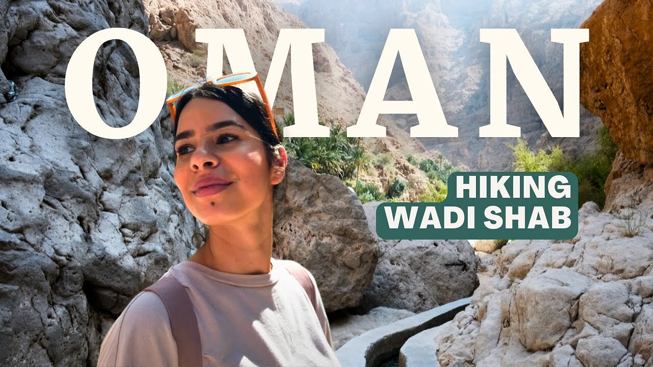 WADI SHAB & SUR SECRET CAVE & WATERFALL!