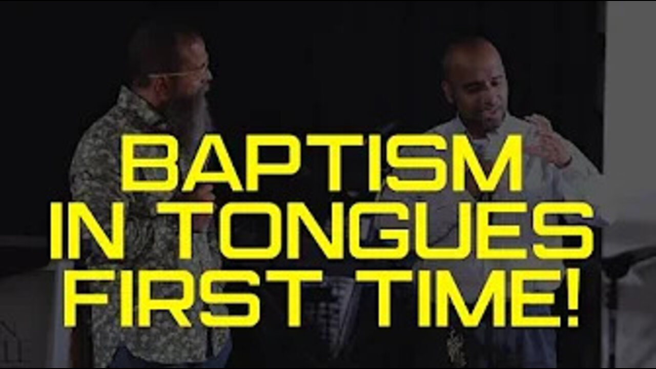 Baptized In Tongues For The First Time!!