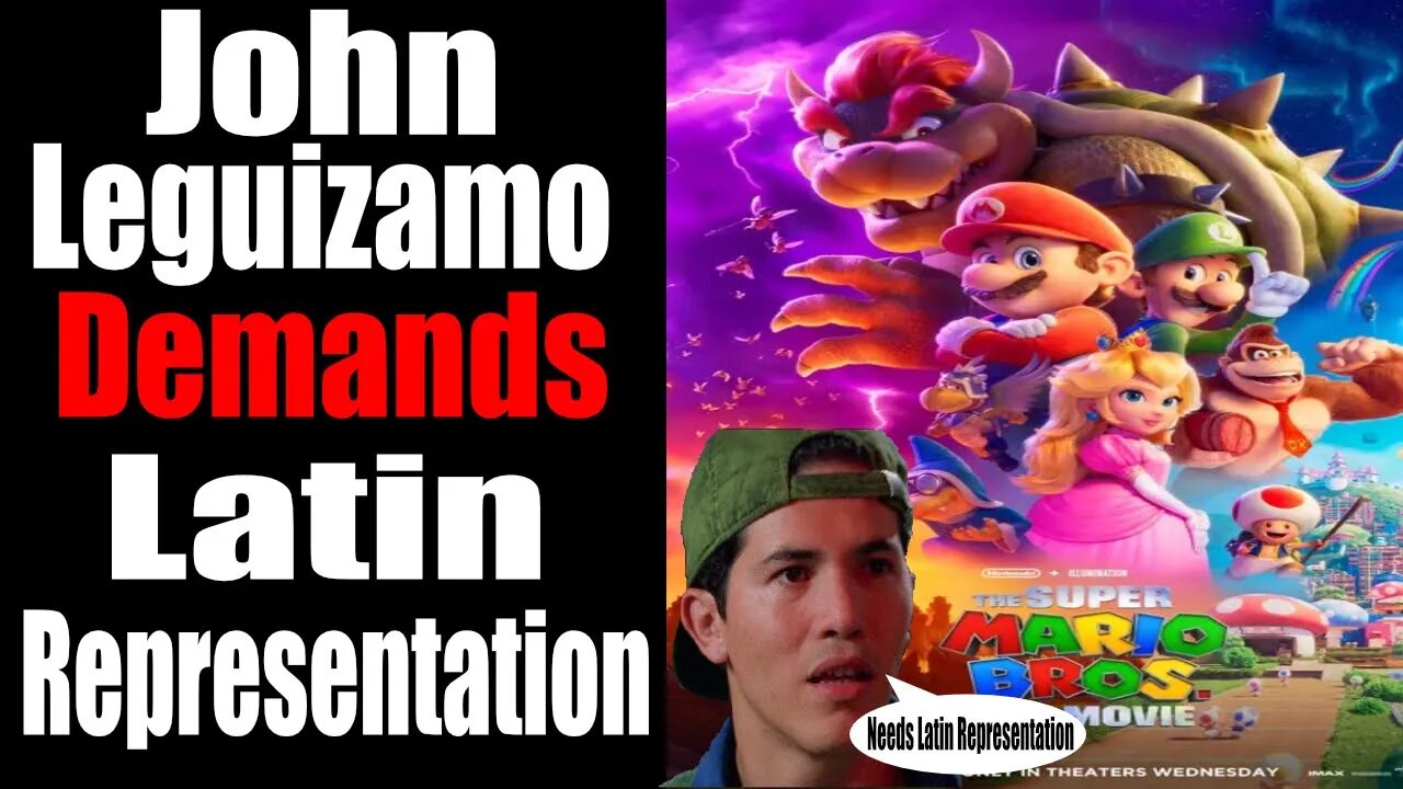 John Leguizamo DEMANDS Latin Represenation in The Super Mario Bros. Movie!