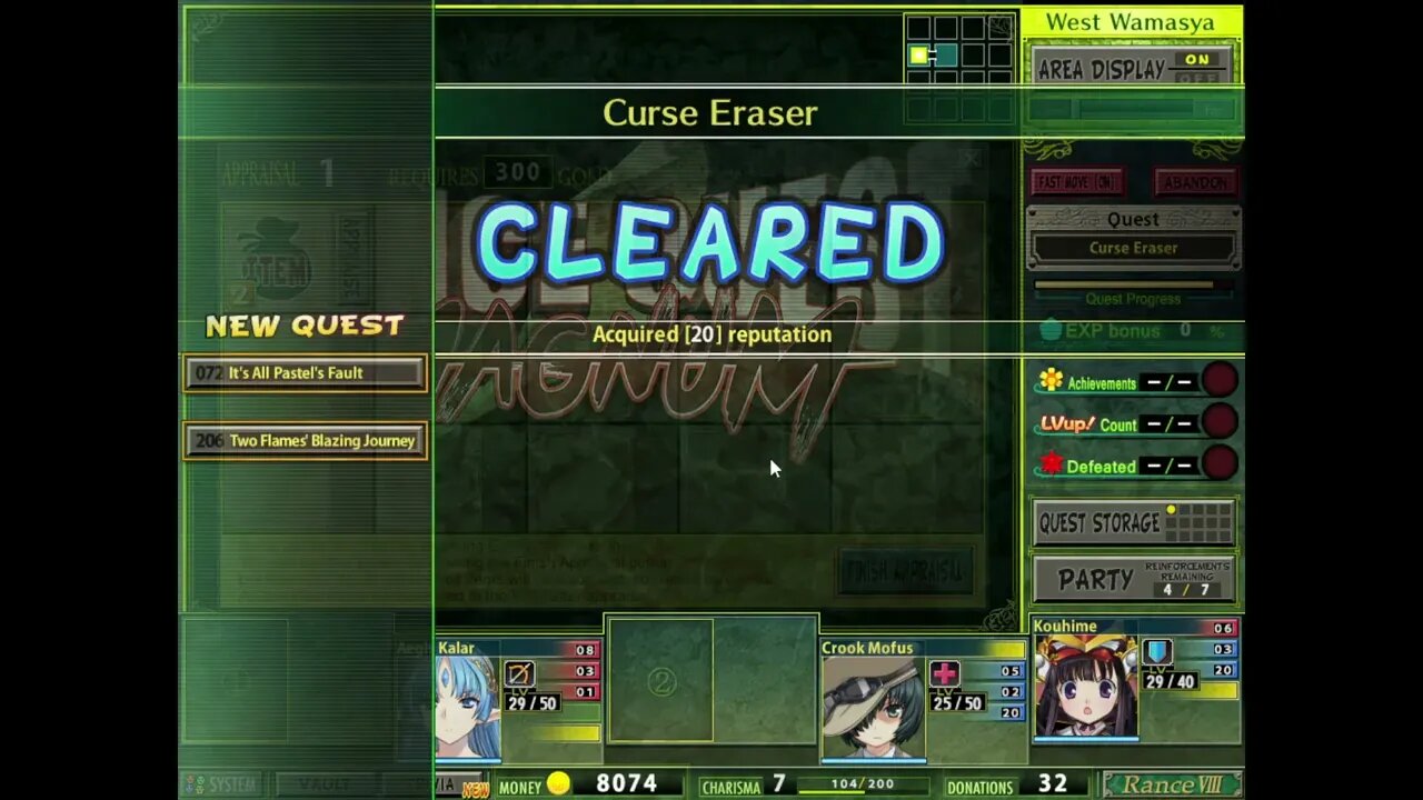 r3tard replay rance quest after not playing it for more than a decade6