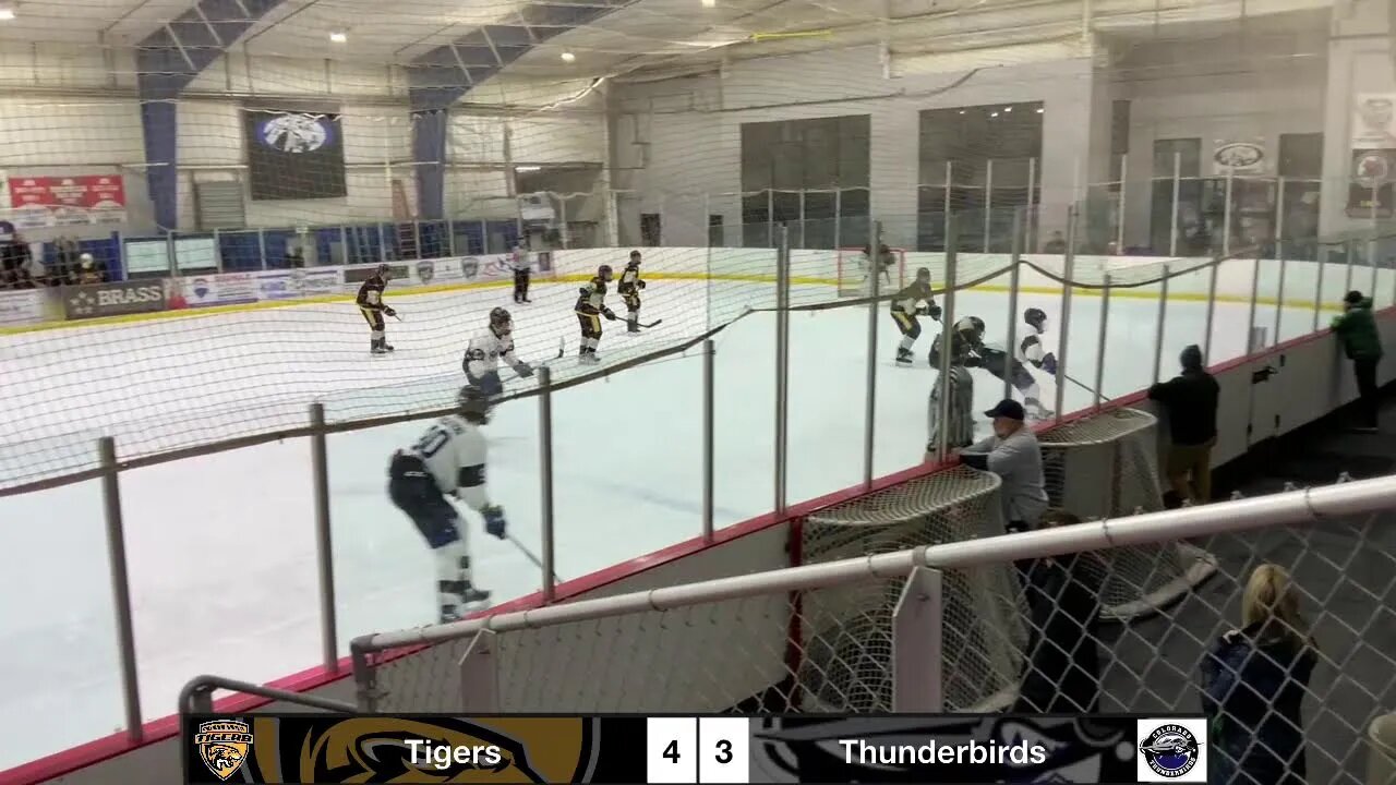 2/23/23 - Colorado Springs Tigers vs Colorado Thunderbirds (18u AAA State Tournament)