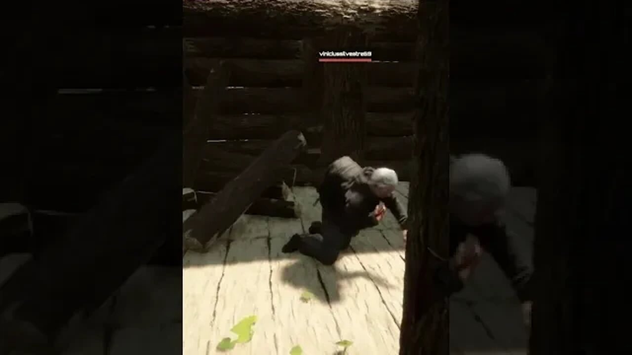 O maluco testando o fogo amigo