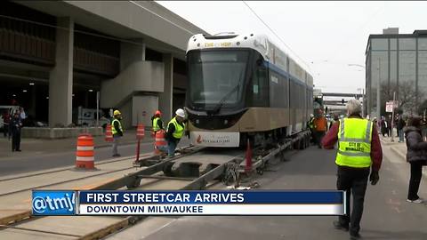 Arrival of first Milwaukee streetcar doesn't sit well with everyone