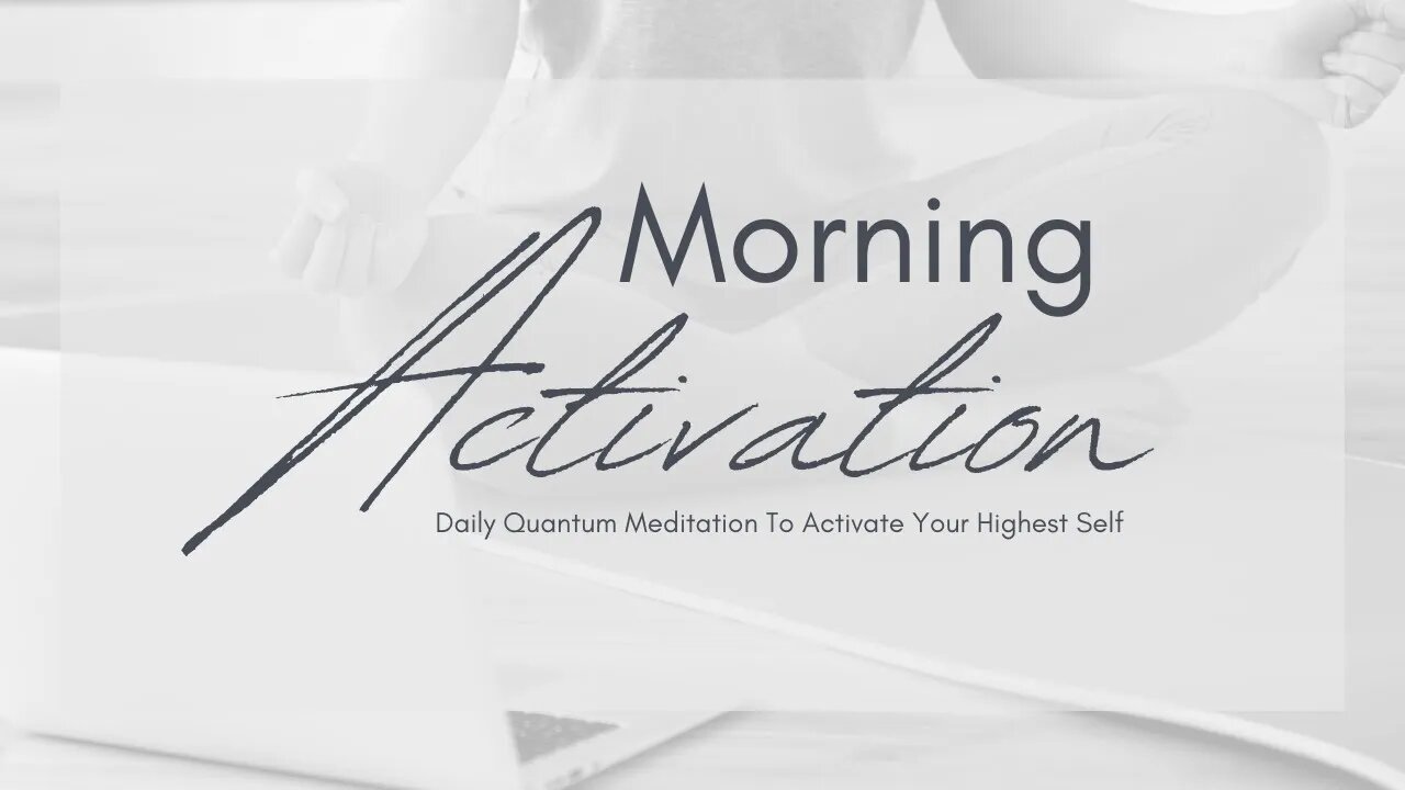 15 Minute Meditation: Morning Activation || My Problems Always Clear Up in Unexpected Ways