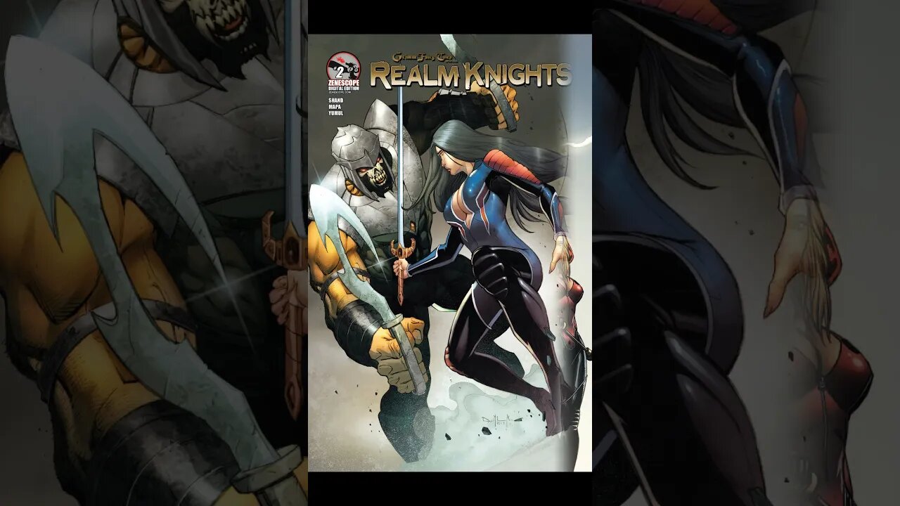 Grimm Fairy Tales Presents "Realm Knights" Covers (2013 Zenescope Comics)