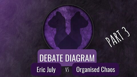 Debate Diagram 2: Eric July vs Organized Chaos - Part 3