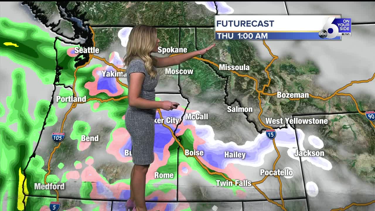 Above average temperatures and SNOW in the forecast!