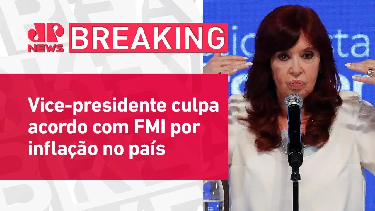 Cristina Kirchner afirma que não será candidata à presidência na Argentina | BREAKING NEWS