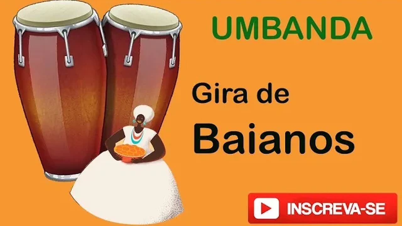 Gira de Baianos - Baiano chapéu de côco ele é baiano, ele arrebenta a sapucaia!