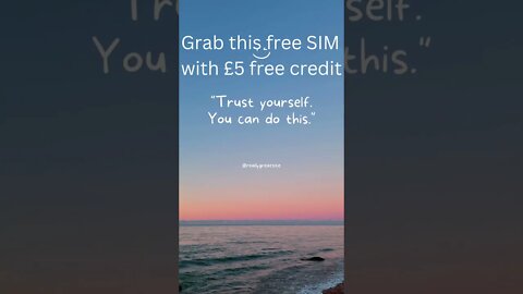 #free #sim #£5 #credit #shorts #short #video