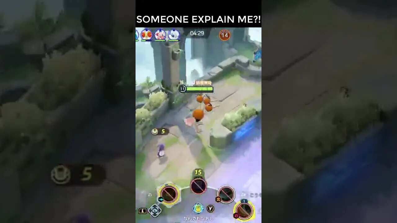 UNBELIEVABLE AND FUNNY MOMENT POKÉMON UNITE #shorts