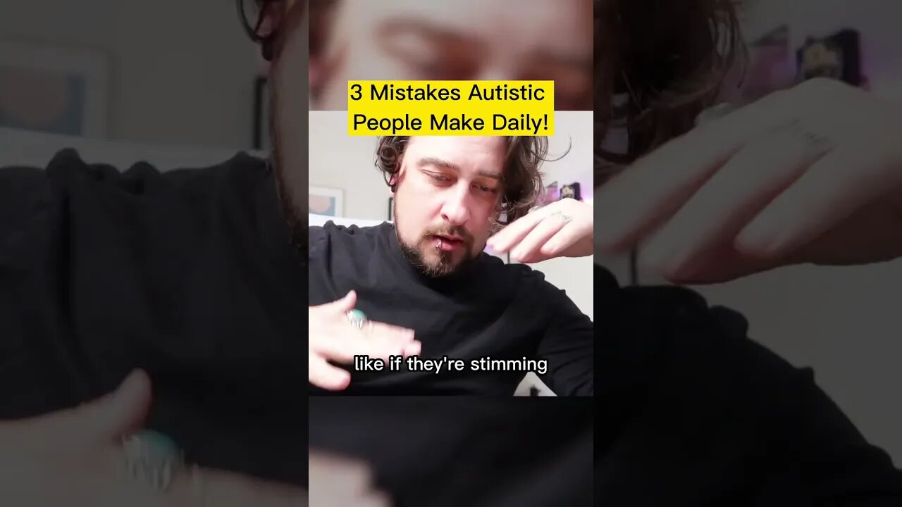 Mistakes Autistic People Make Daily! #autism #shorts #actuallyautistic @TheAspieWorld