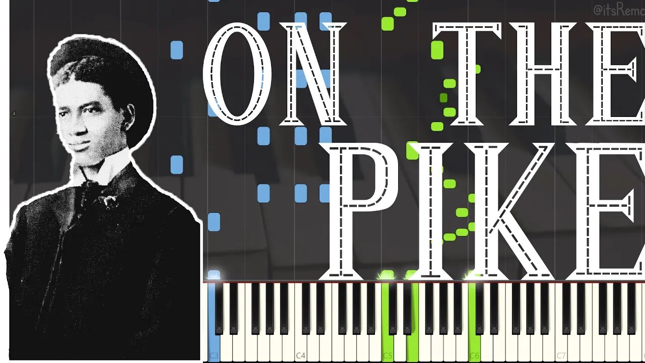 James Scott - On The Pike 1904 (Ragtime Piano Synthesia)